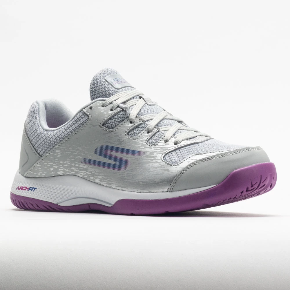 Skechers Viper Court Women's Grey/Purple 5 Skechers Viper Court Women's Grey/Purple - Image 5