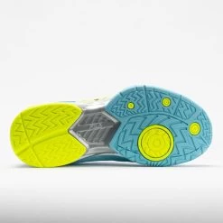 Fila Volley Zone Women's Bluefish/White/Safety Yellow -Fashion Shoes Specialty Store 370036 4