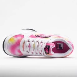Fila Volley Zone Women's Tie-Dye Print White/Pink/Black 8 Fila Volley Zone Women's Tie-Dye Print White/Pink/Black -Fashion Shoes Specialty Store 370038 2