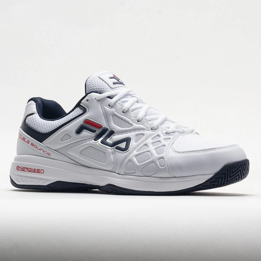 Fila Double Bounce 3 Men's White/Fila Navy/Fila Red 5 Fila Double Bounce 3 Men's White/Fila Navy/Fila Red - Image 5