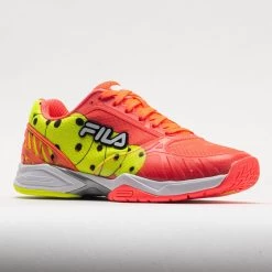 Fila Volley Zone Women's /Fiery Coral/Yellow/Black -Fashion Shoes Specialty Store 370059 5