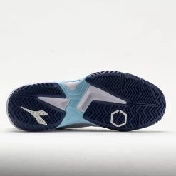 Diadora Trofeo 2 AG Pickleball Women's White/Blueprint/Pink Yarrow -Fashion Shoes Specialty Store 370081 4