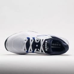Diadora Trofeo 2 Pickleball Men's White/Surf The Web/Blue Corsair -Fashion Shoes Specialty Store 370083 2
