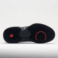 K-Swiss Express Light Pickleball Men's Steel Gray/Jet Black/Orange -Fashion Shoes Specialty Store 370084 4