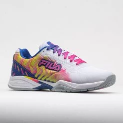 Fila Volley Zone PBF Women's White/Knockout Pink/Mazarine Blue -Fashion Shoes Specialty Store 370107 5