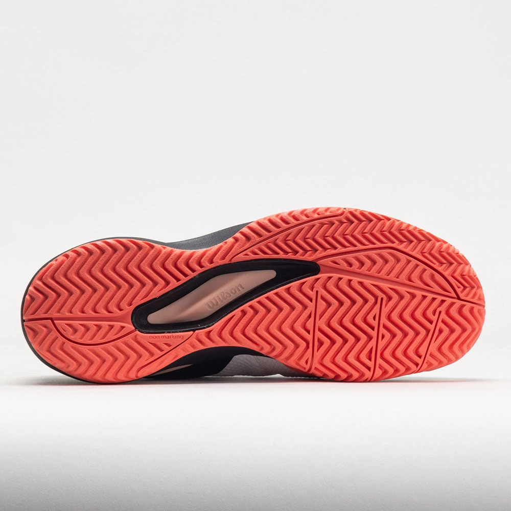 Wilson Rush Pro Ace Pickler Women's White/Black/Living Coral 4 Wilson Rush Pro Ace Pickler Women's White/Black/Living Coral - Image 4