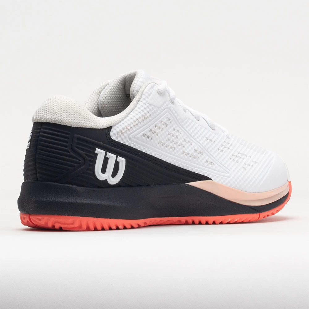 Wilson Rush Pro Ace Pickler Women's White/Black/Living Coral 6 Wilson Rush Pro Ace Pickler Women's White/Black/Living Coral - Image 6