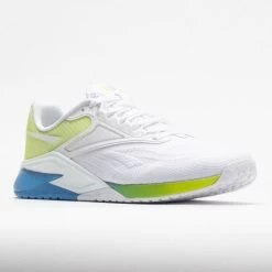Reebok Nano X2 Women's White/Essential Blue/Acid Yellow -Fashion Shoes Specialty Store 561835 5