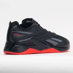 Reebok Nano X2 Froning Men's Core Black/Pure Grey/Neon Cherry -Fashion Shoes Specialty Store 561897 6