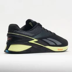 Reebok Nano X3 Men's Core Black/Energy Glow/Smash Orange -Fashion Shoes Specialty Store 561898 6