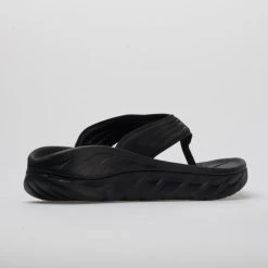 Hoka One One Ora Recovery Flip Men's Black/Dark Gull Gray -Fashion Shoes Specialty Store 570409 6