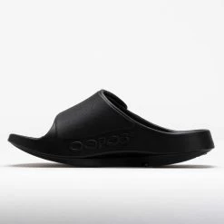 OOFOS OOahh Sport Flex Men's Matte Black -Fashion Shoes Specialty Store 570470 1