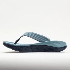 HOKA Ora Recovery Flip Men's Stone Blue/Outer Space -Fashion Shoes Specialty Store 570604 1