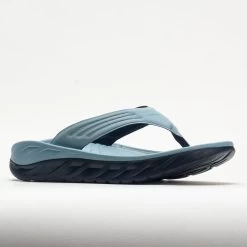 HOKA Ora Recovery Flip Men's Stone Blue/Outer Space -Fashion Shoes Specialty Store 570604 5