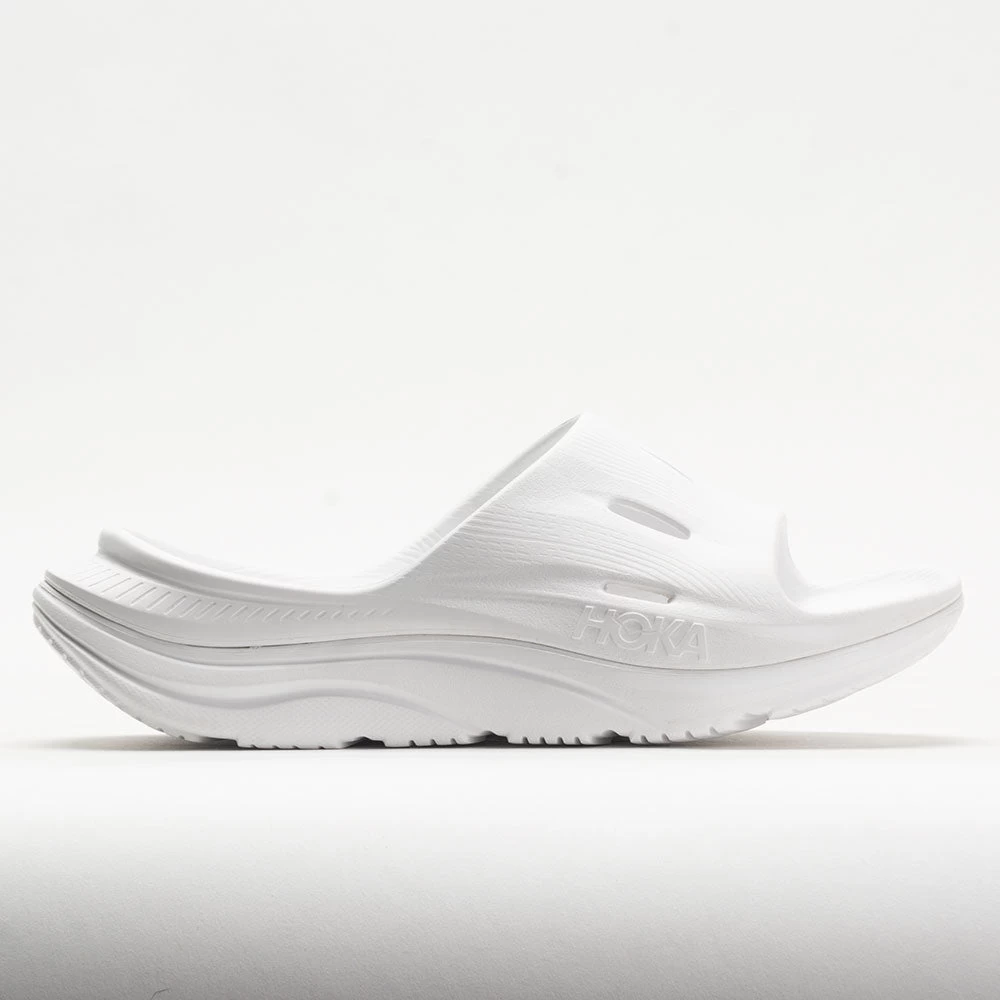 HOKA Ora Recovery Slide 3 Unisex White/White 1 HOKA Ora Recovery Slide 3 Unisex White/White