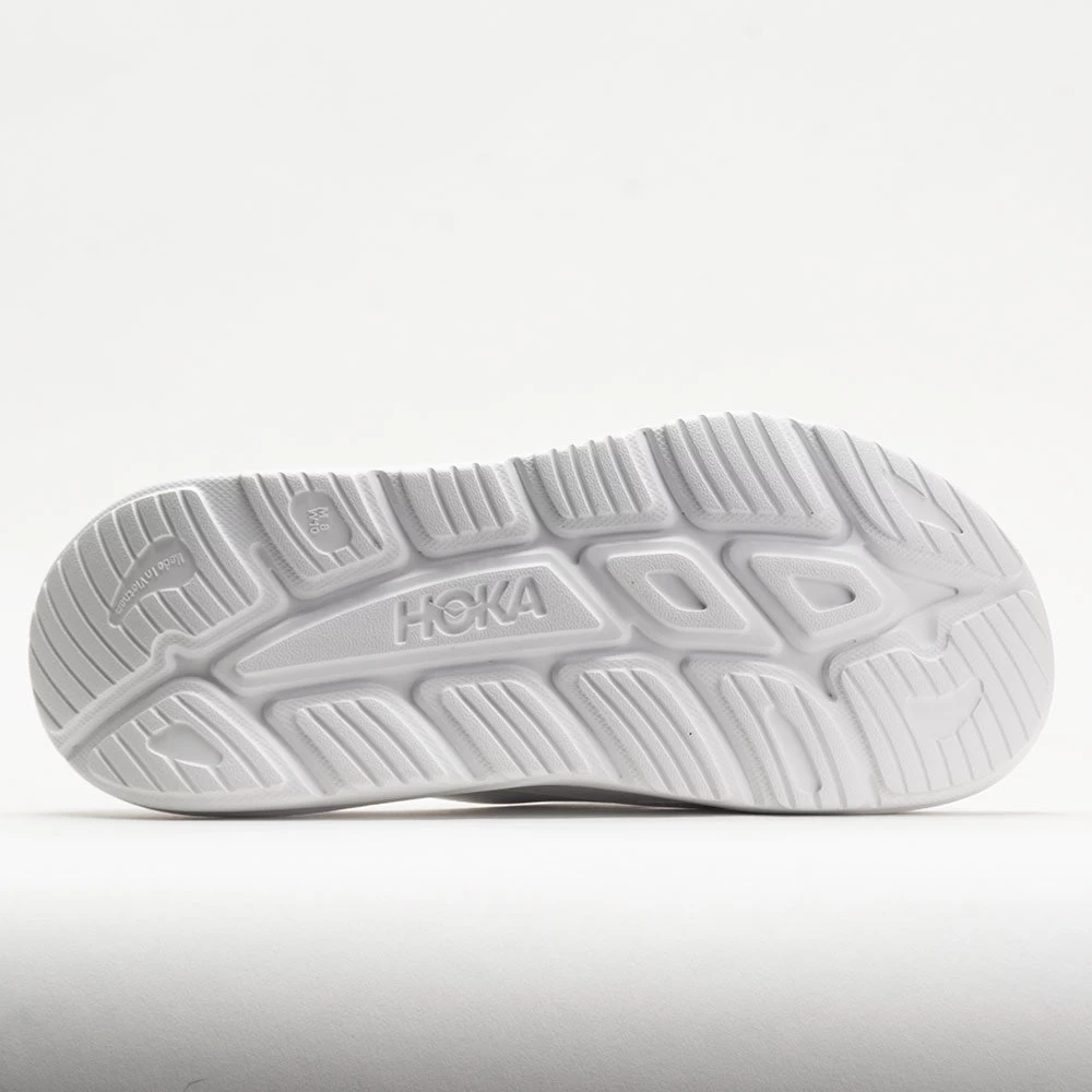 HOKA Ora Recovery Slide 3 Unisex White/White 4 HOKA Ora Recovery Slide 3 Unisex White/White - Image 4