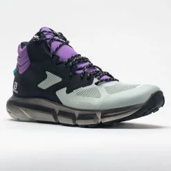 Salomon Predict Hike Mid GTX Men's Black/Aqua Gray/Roayl Lilac -Fashion Shoes Specialty Store 631209 5