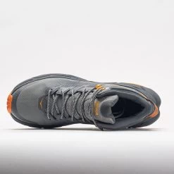 HOKA Trail Code GTX Men's Castlerock/Persimmon Orange -Fashion Shoes Specialty Store 631237 2