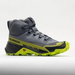 Salomon Cross Hike 2 Mid GTX Men's Quiet Shade/Acid Lime -Fashion Shoes Specialty Store 631364 5