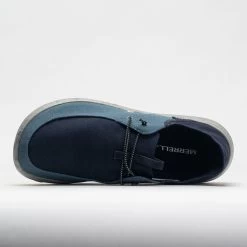 Merrell Hut Moc 2 Canvas Men's Navy -Fashion Shoes Specialty Store 631514 2